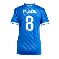 Real Madrid Federico Valverde #8 Tretí Ženy futbalový dres 2025-26 Krátky Rukáv